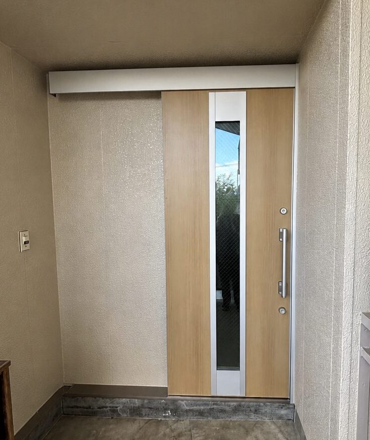 盛岡市　S様邸　LIXIL　エルムーブ2　玄関引戸