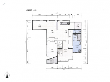 間取り変更図面　1階2