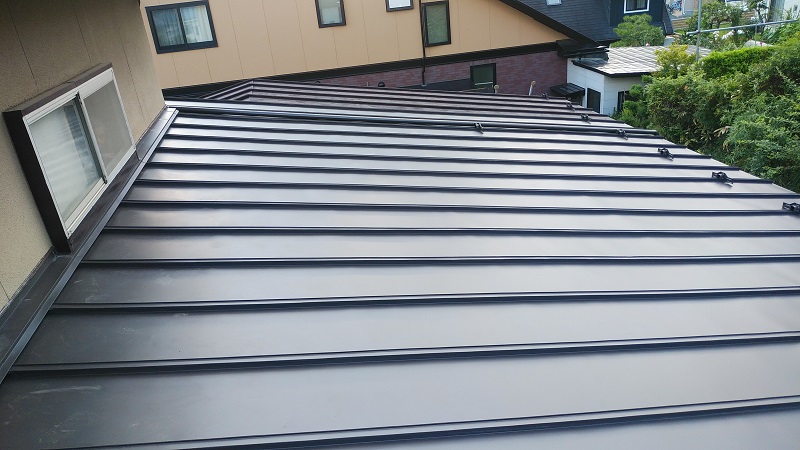 盛岡市 屋根修繕工事 #落雪被害 #火災保険