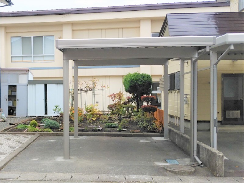 盛岡市 カーポート工事 #テリオスポートⅢ #駐車場拡張