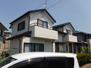 住宅丸ごと塗装工事　盛岡市