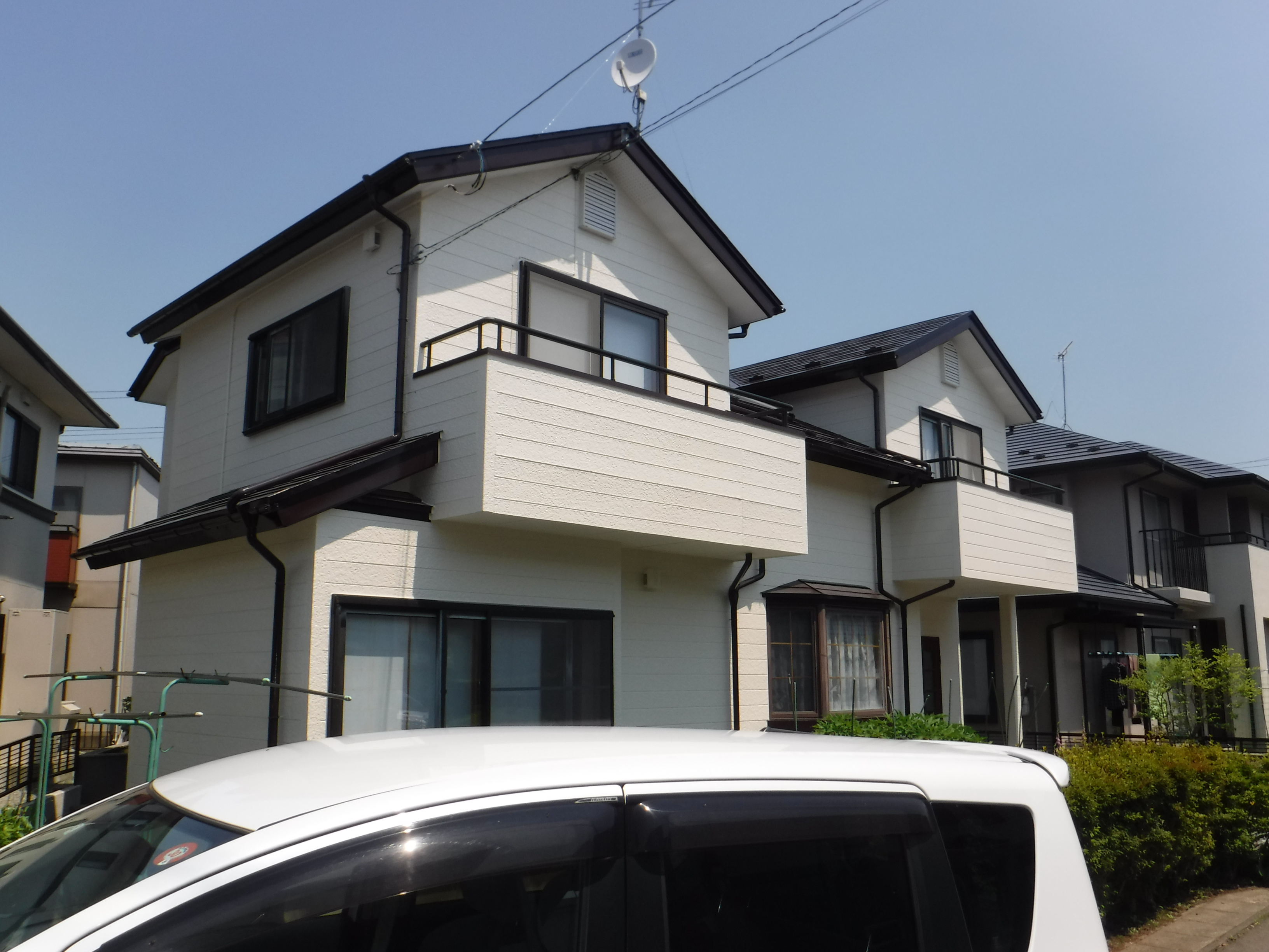 住宅丸ごと塗装工事 盛岡市