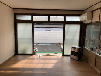 リビング工事前後2