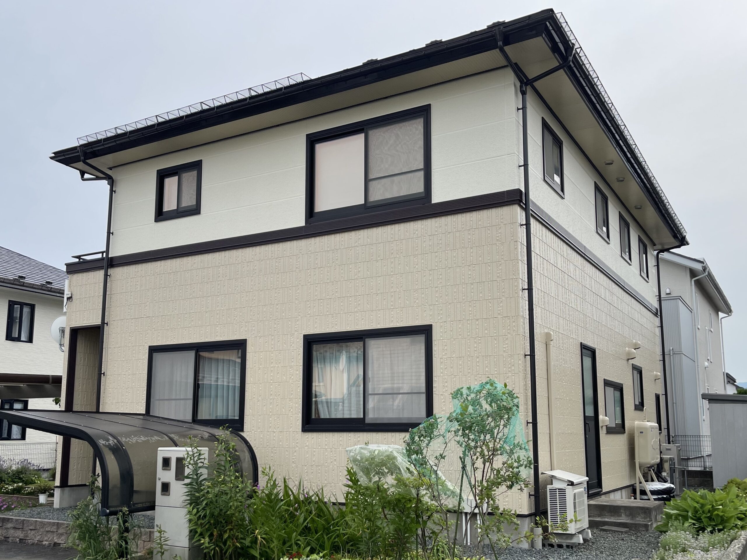 紫波町 K様邸 住宅丸ごと塗装工事