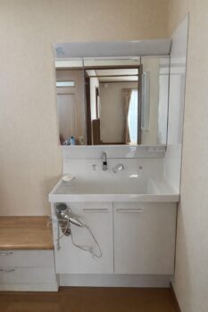 盛岡市　T様邸　洗面化粧台交換工事
