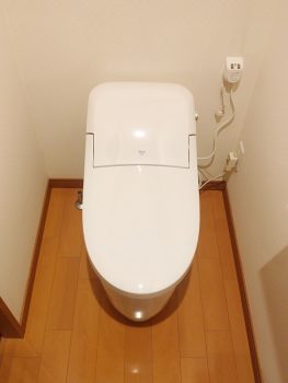 トイレリフォーム　便器交換工事　LIXIL　プレアスLS　盛岡市　S様邸　　