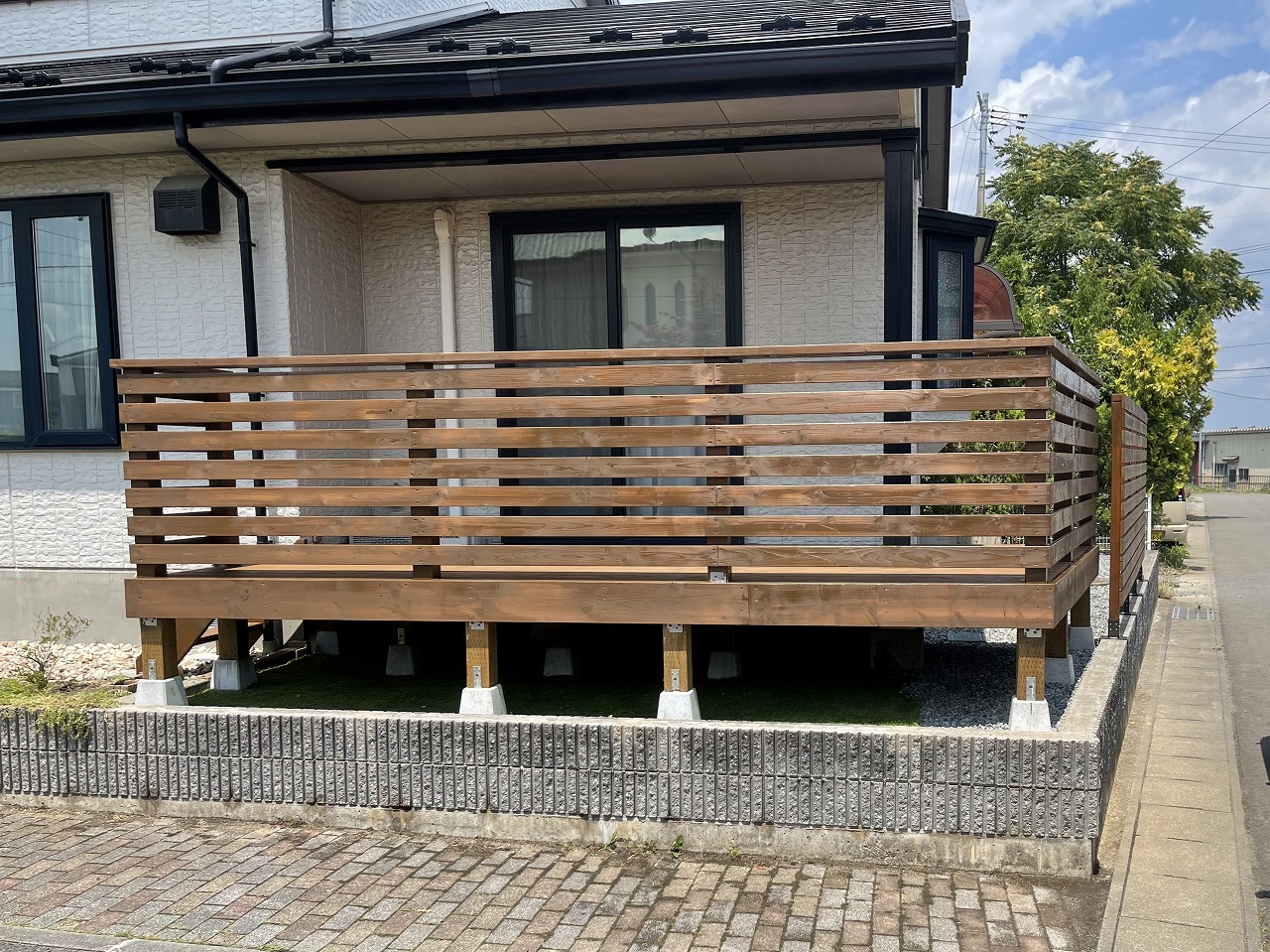 紫波町 T様邸 ウッドデッキ工事